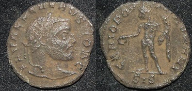 RI Severus II 306-307 CE AE18 Quarter Folles Siscia mint.jpg