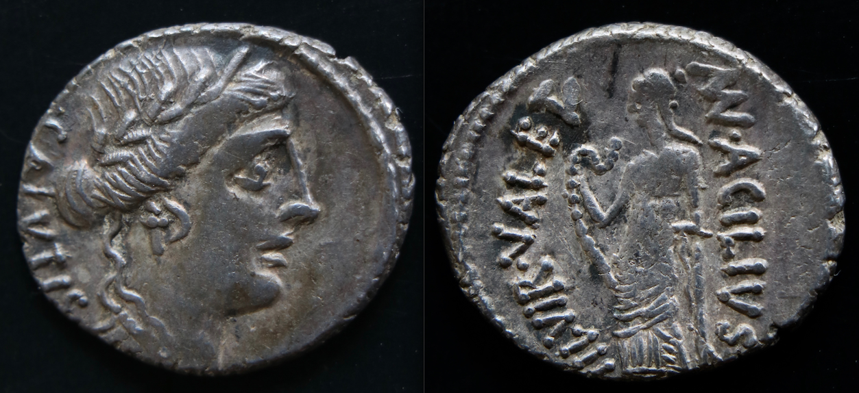 Römische Republik – RRC 442:1b, Denar, Acilius, Salus:Valetudo.png