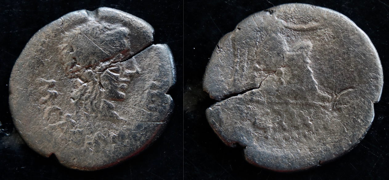 Römische Republik – RRC 462:2, Quinarius, Cato Uticensis, Liber (neues Foto).png