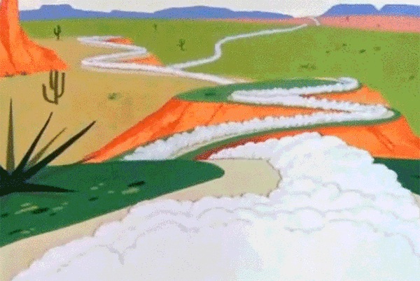 road-runner-on-road.gif