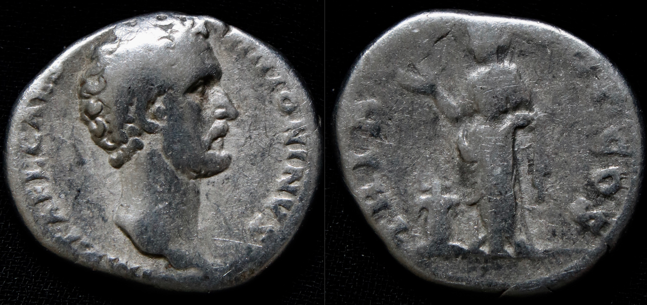 Rom – Antoninus Pius (als Caesar), Denar, .png