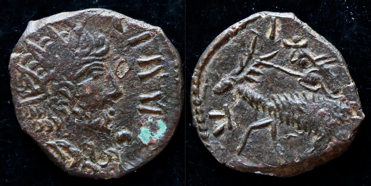 Rom – Barbarous Radiate, Stag reverse (neu 2).png
