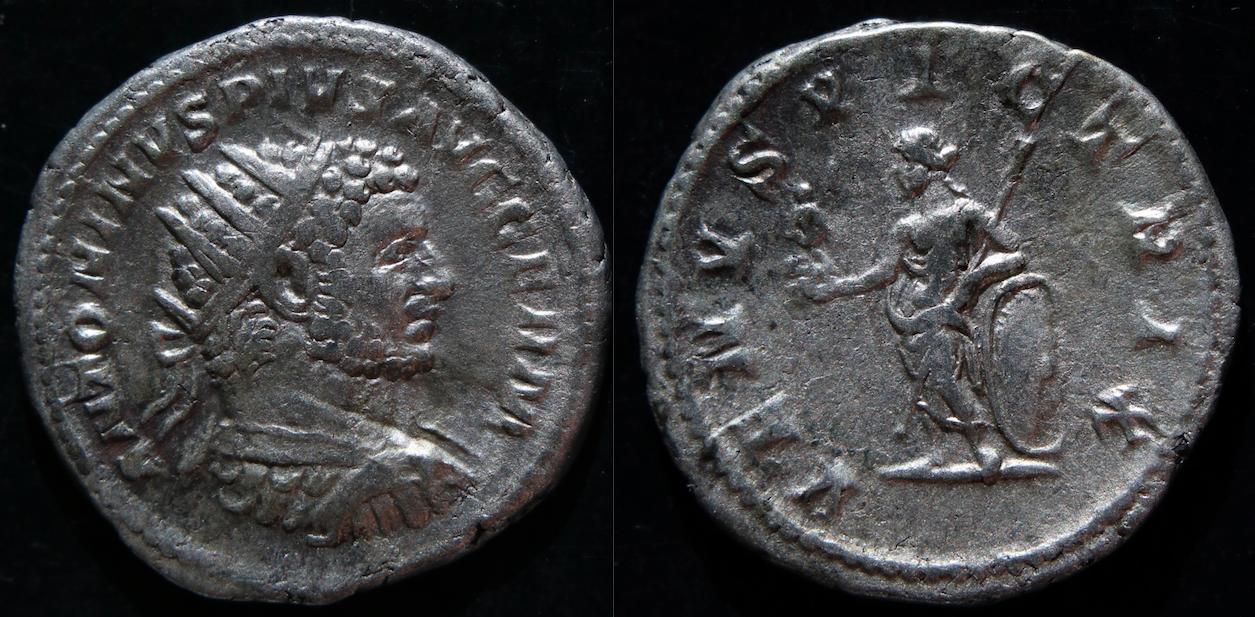 Rom – Caracalla, Antoninian, Venus Victrix stehend.png