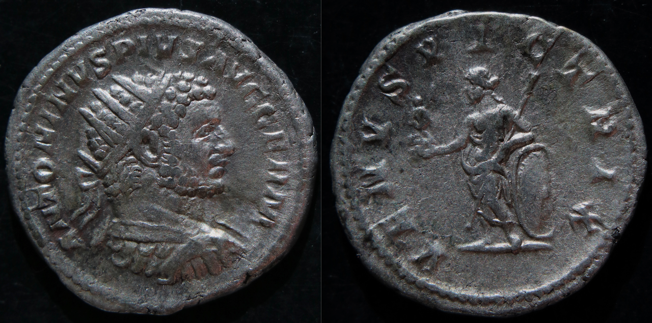 Rom – Caracalla, Antoninian, Venus Victrix stehend.png