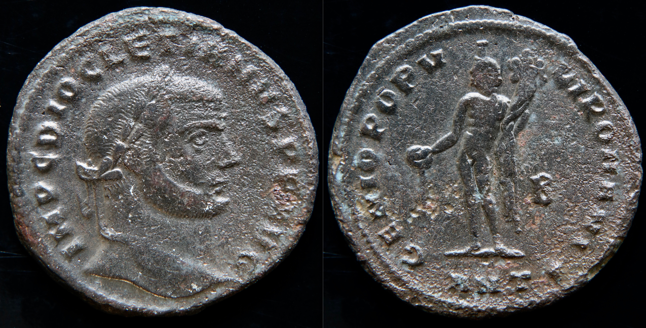 Rom – Diokletian, Follis, Antiochia.png