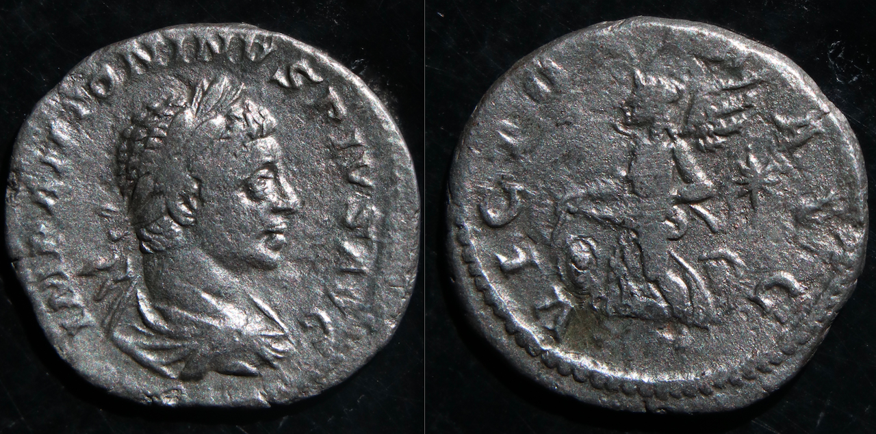 Rom – Elagabal, denar, Victoria.png