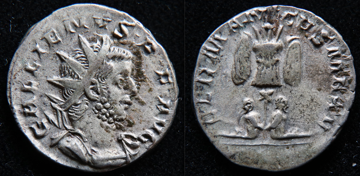 Rom – Gallienus, Antoninian, Köln, Germanicus.png