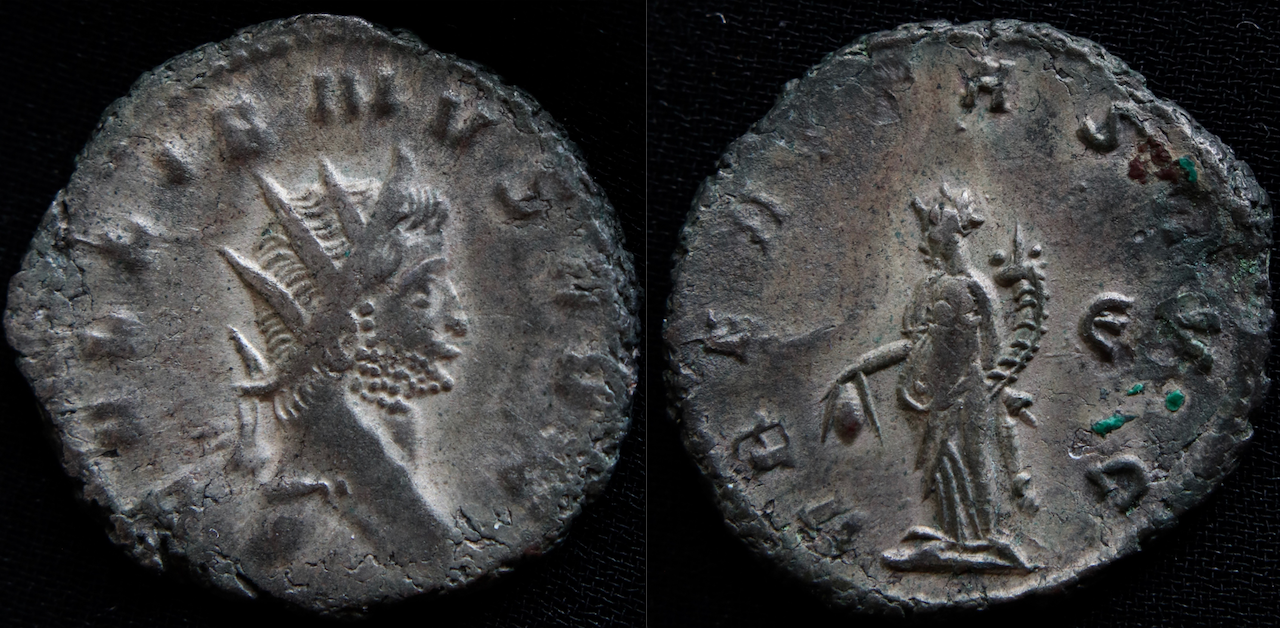 Rom – Gallienus, Antoninian, Uberitas.png