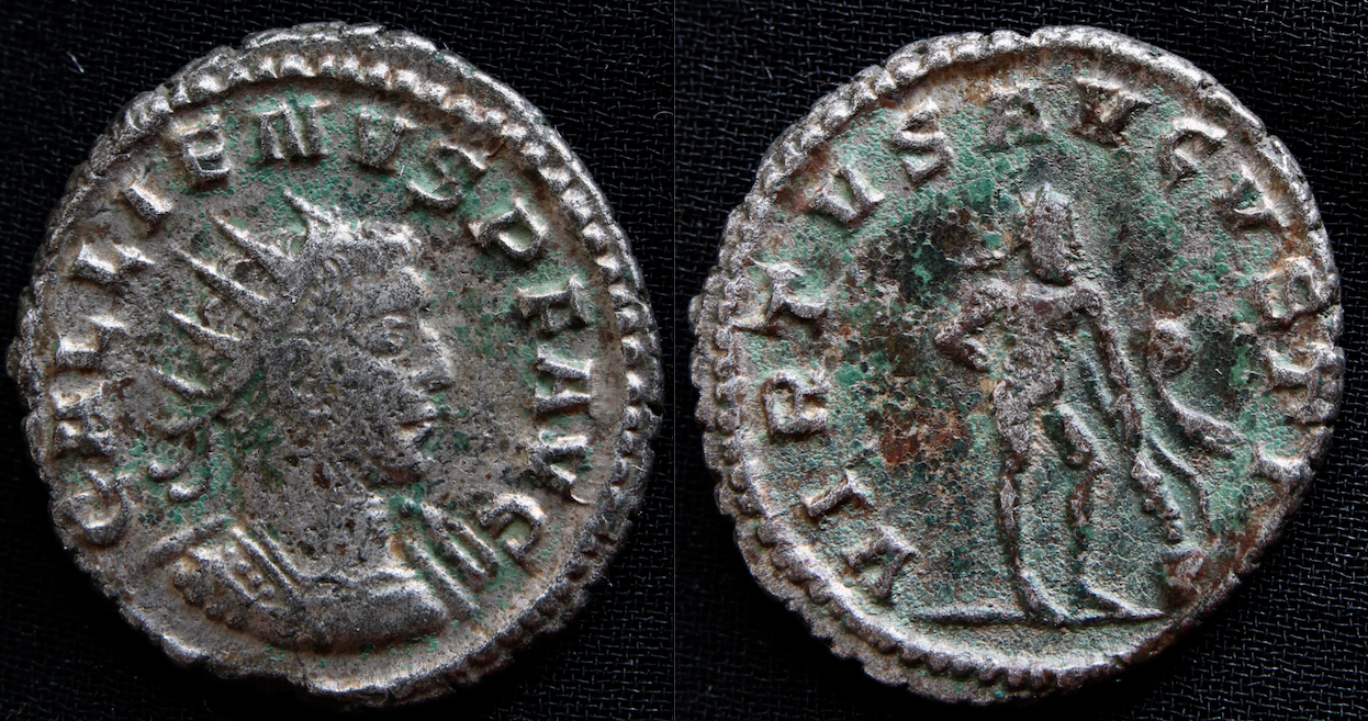 Rom – Gallienus, Antoninian, Virtus Augusti (Herkules).png