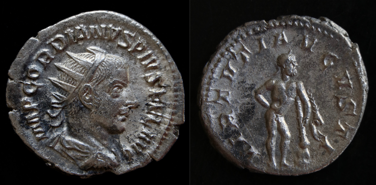 Rom – Gordian III, antoninian, Herkules.png