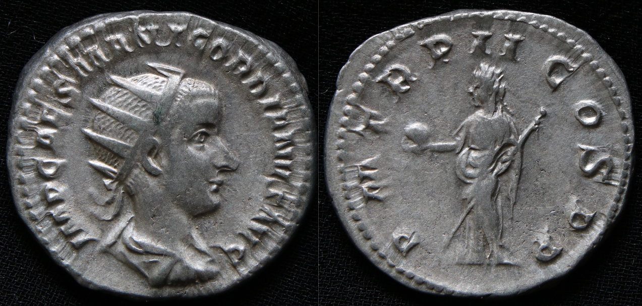 Rom – Gordian III, Antoninianus, Providentia.png