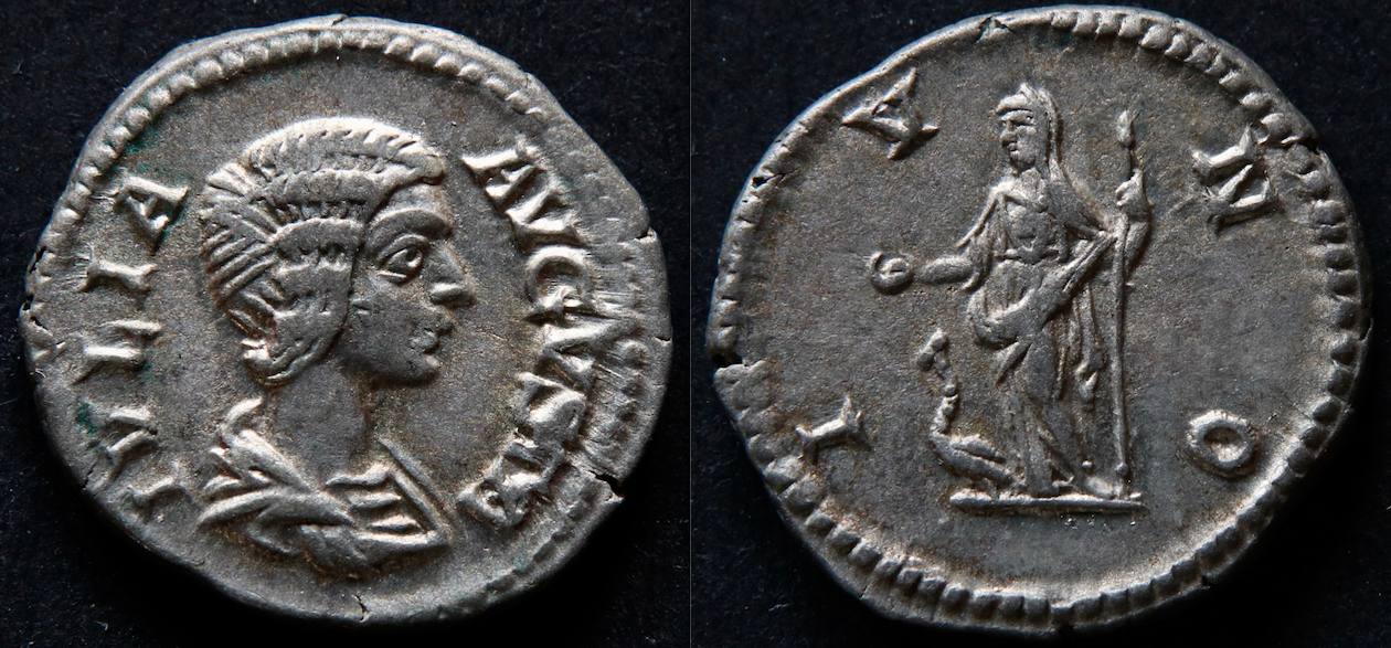 Rom – Julia Domna, Denar, Juno (neu).png