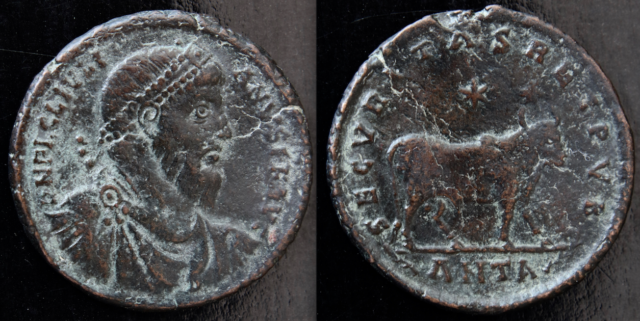 Rom – Julian II, AE1, Bulle.png