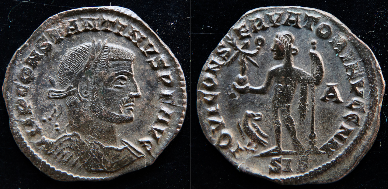 Rom – Konstantin der Große, AE3, Iovi conservatori, Siscia.png
