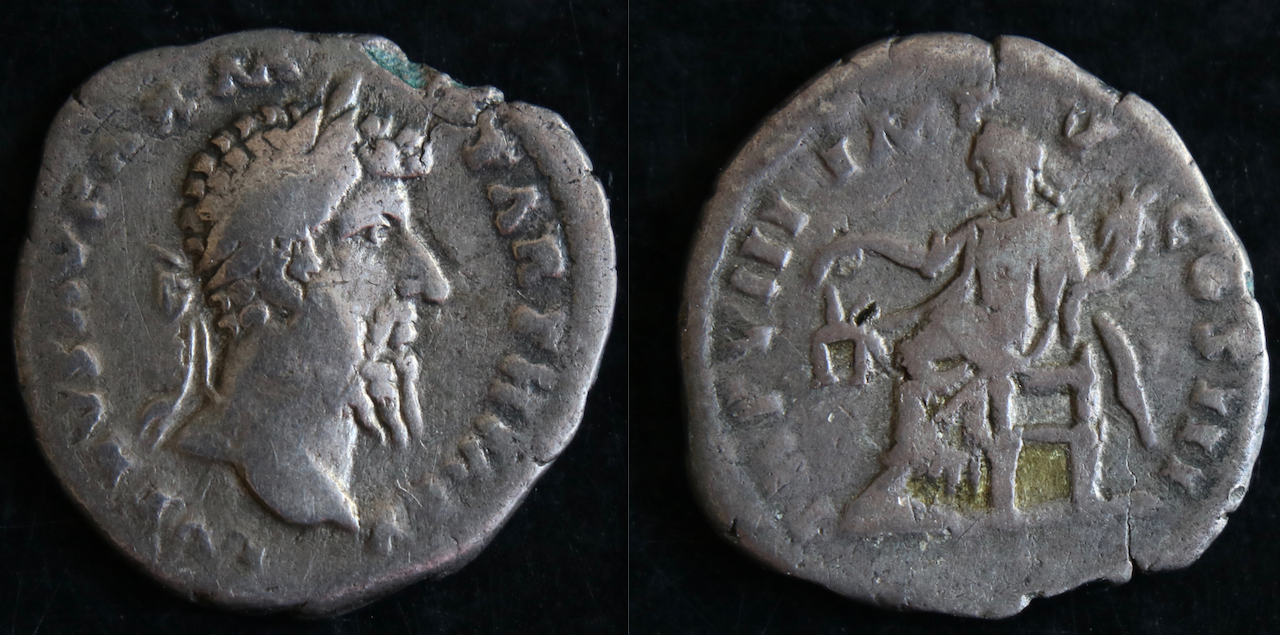 Rom – Lucius Verus, denarius, Aequitas (neues Foto).png