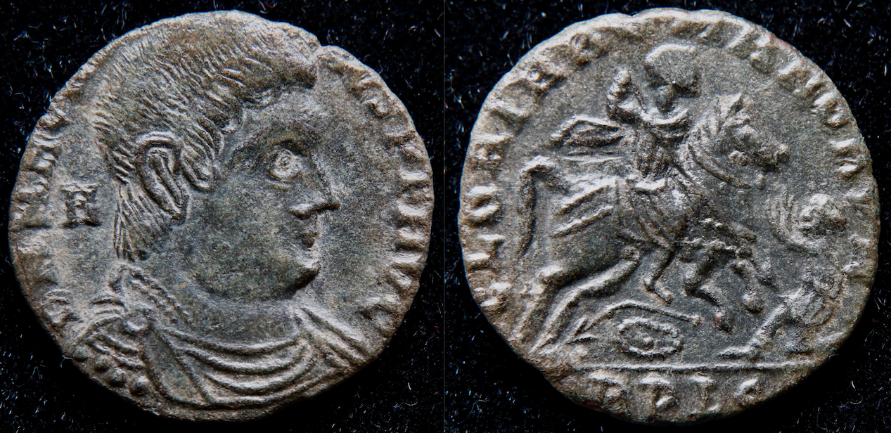Rom – Magnetius, Gloria Romanorum, Reiter, Lugdunum.png