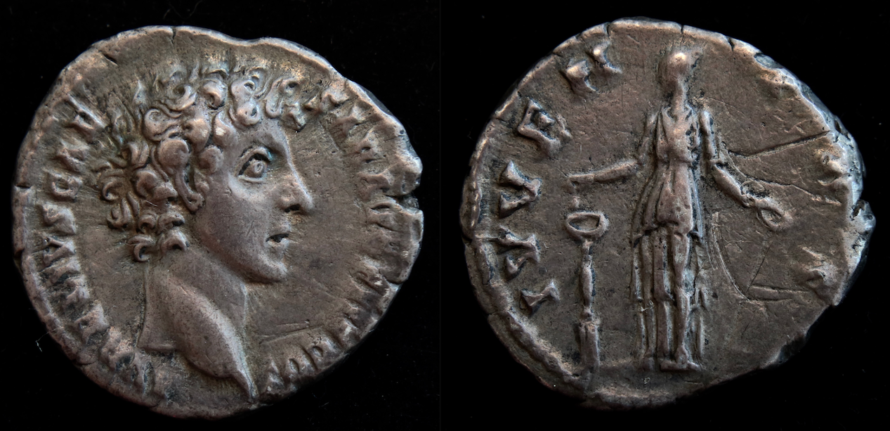 Rom – Marcus Aurelius, Denar, Iuventas.png