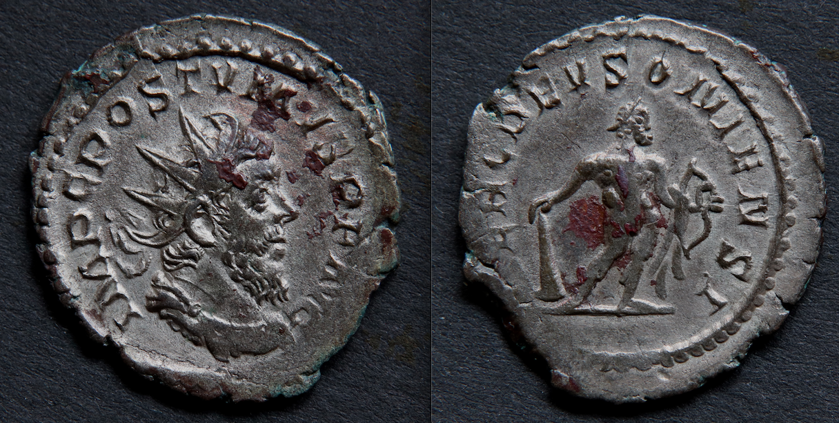 Rom – Postumus, Antoninian, Hercules  Deusoniensis.png