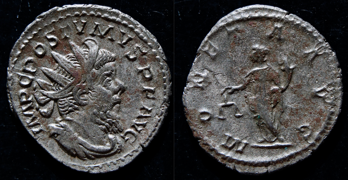 Rom – Postumus, Antoninian, Moneta.png