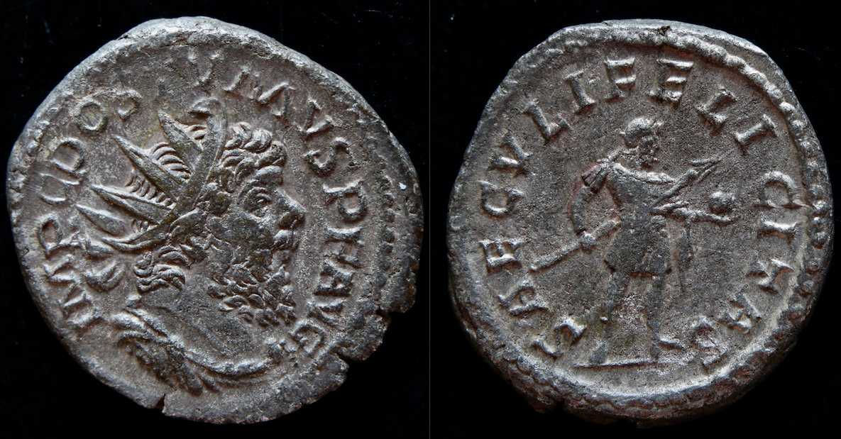 Rom – Postumus, Antoninian, Saeculi Felicitas 2.png