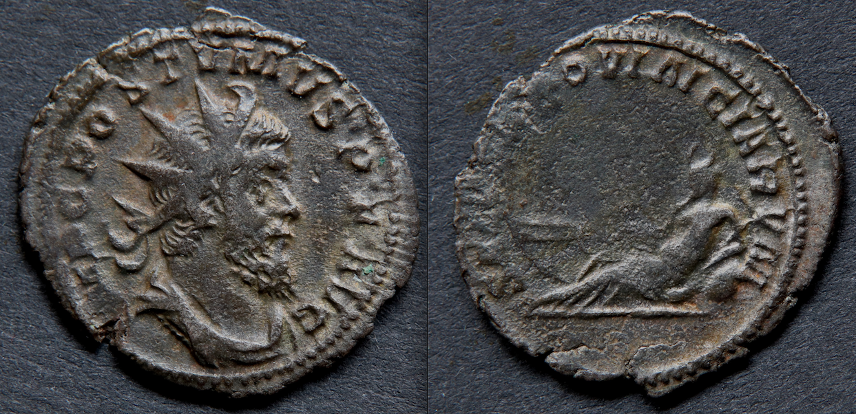 Rom – Postumus, Antoninian, Salus Provinciarum.png