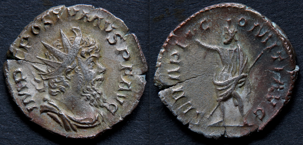 Rom – Postumus, Antoninian, Serapis.png