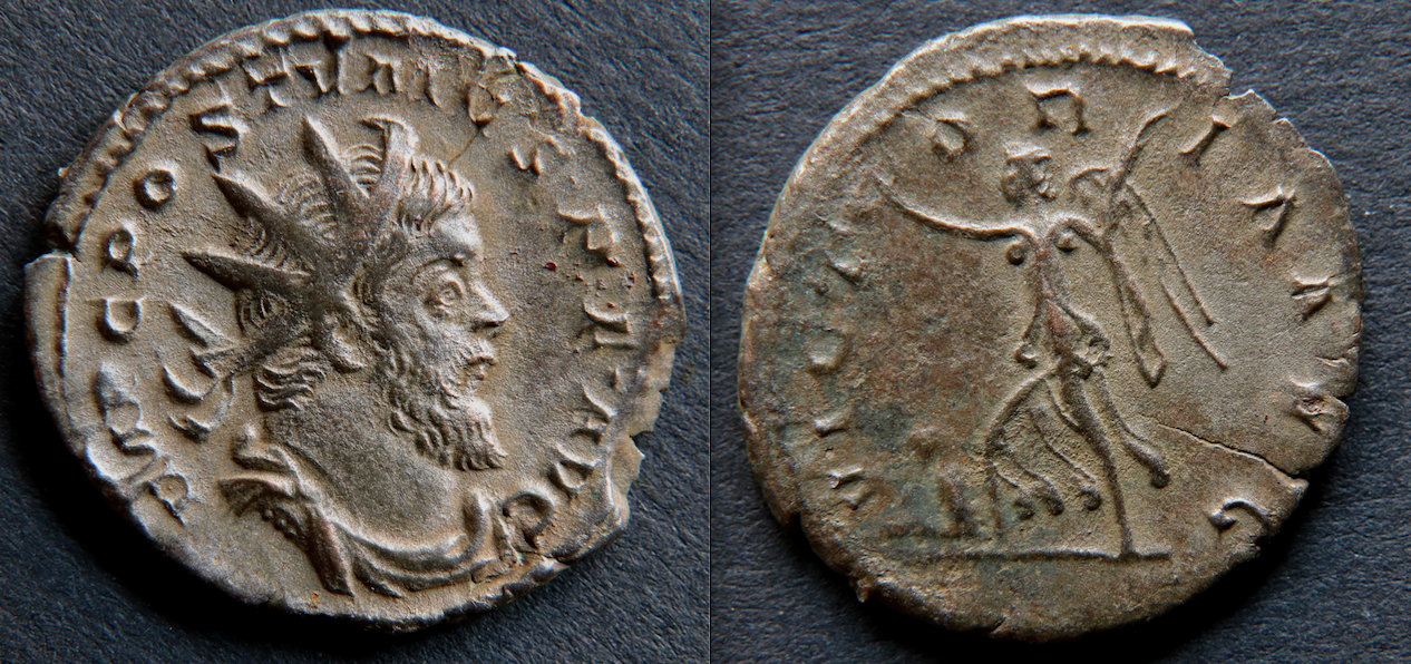 Rom – Postumus, Antoninian, Victoria Aug.png
