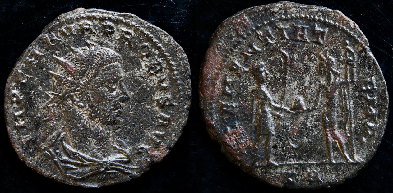 Rom – Probus, Tripolis, antoninianus, Clementia, Jupiter und Kaiser (neu).png