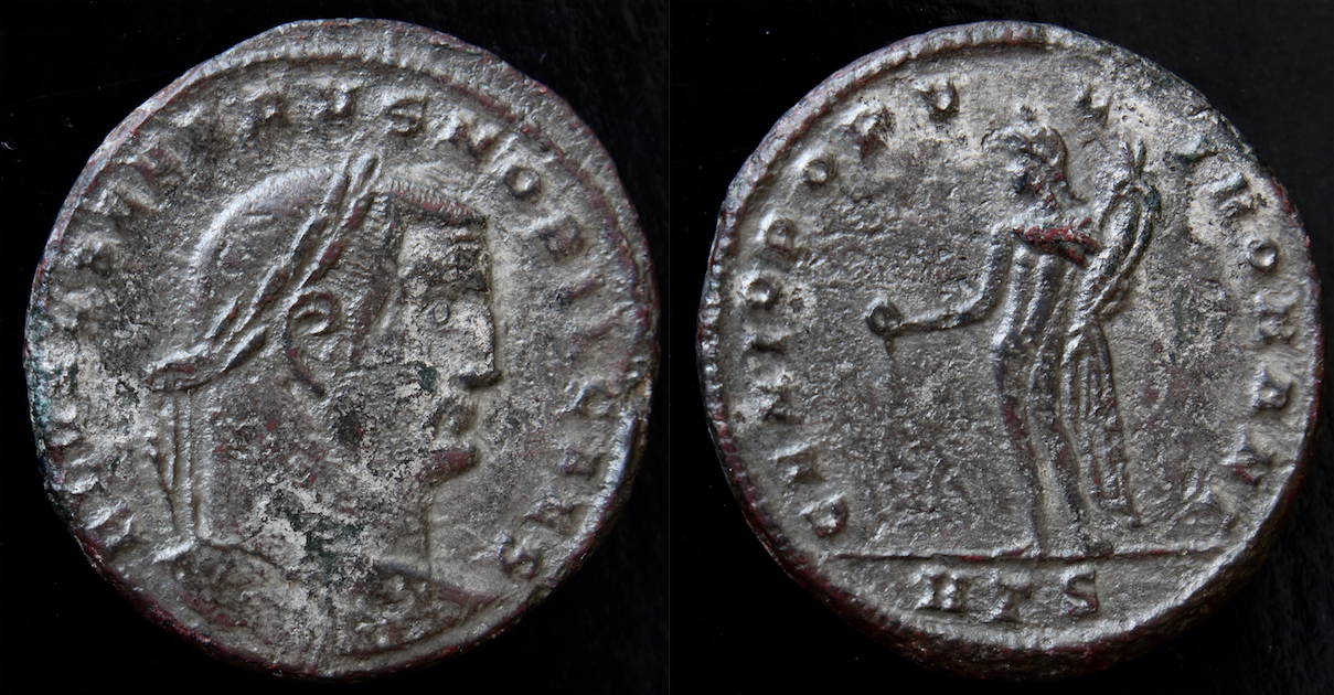 Rom – Severus II, Follis, Genius.png