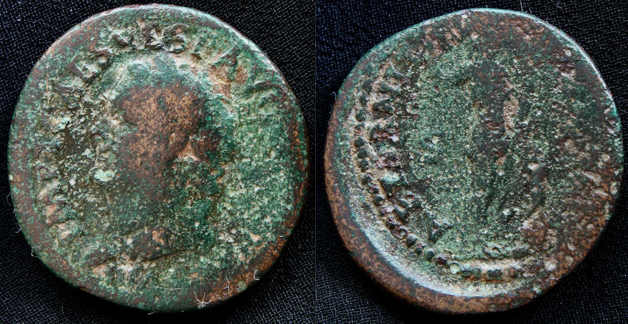 Rom – Titus, As, Aeternitas, ex Hommel.png
