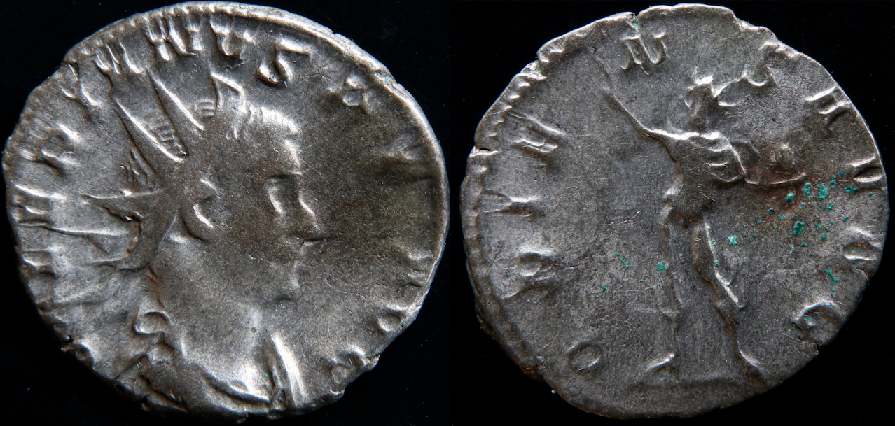 Rom – Valerian I, Antoninian, Oriens.png