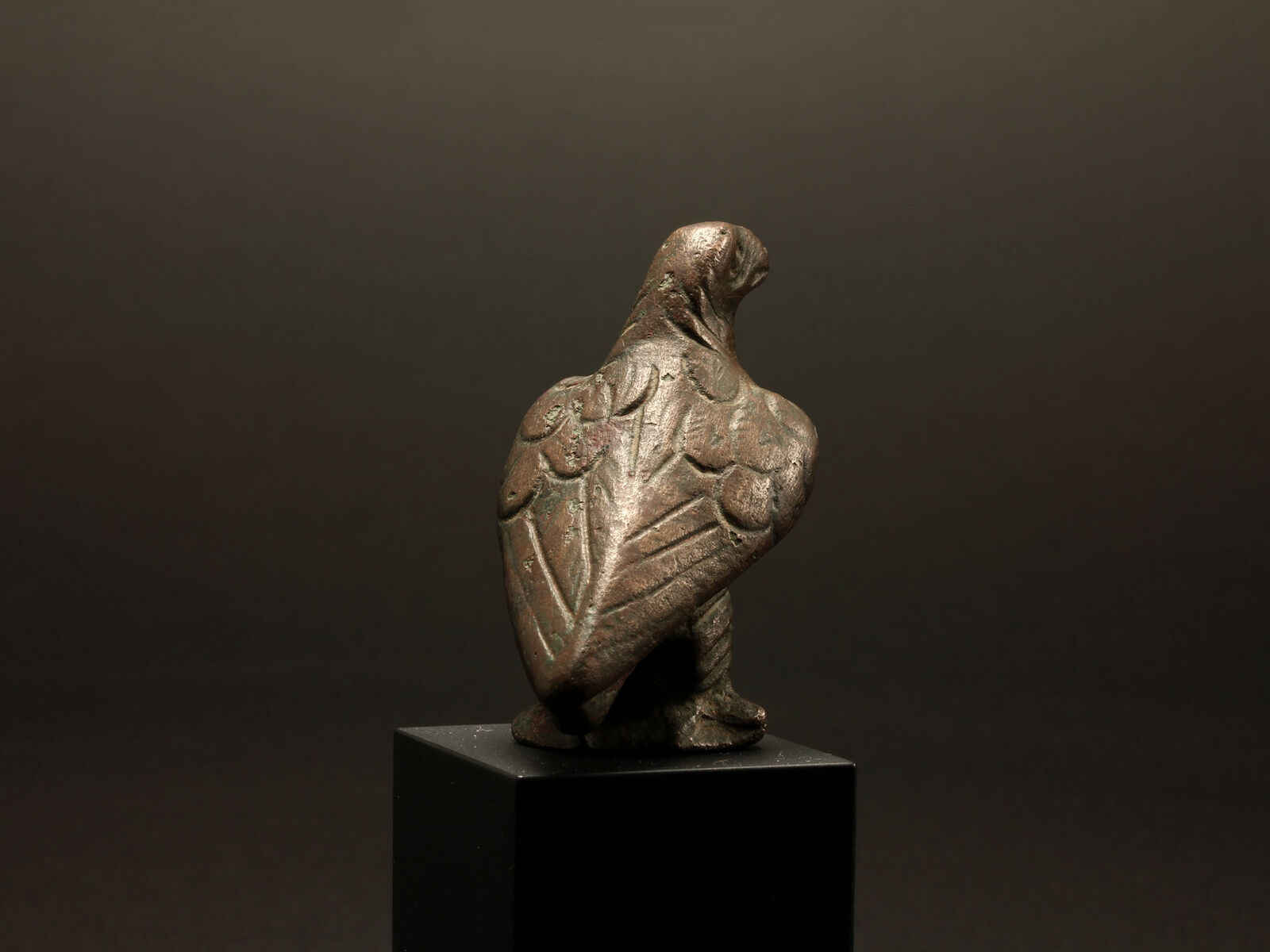Roman Bronze Eagle, Medusa 5.jpg