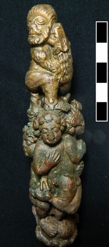 Roman Bronze Key Handle, 120 mm, 304 gm.jpg