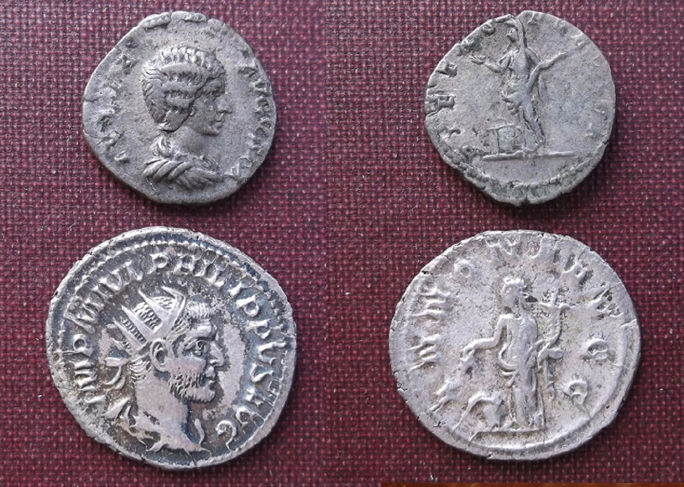 Roman Emp. Lot - Julia Domna & Philip the Arab $27 Feb 2017v.jpg