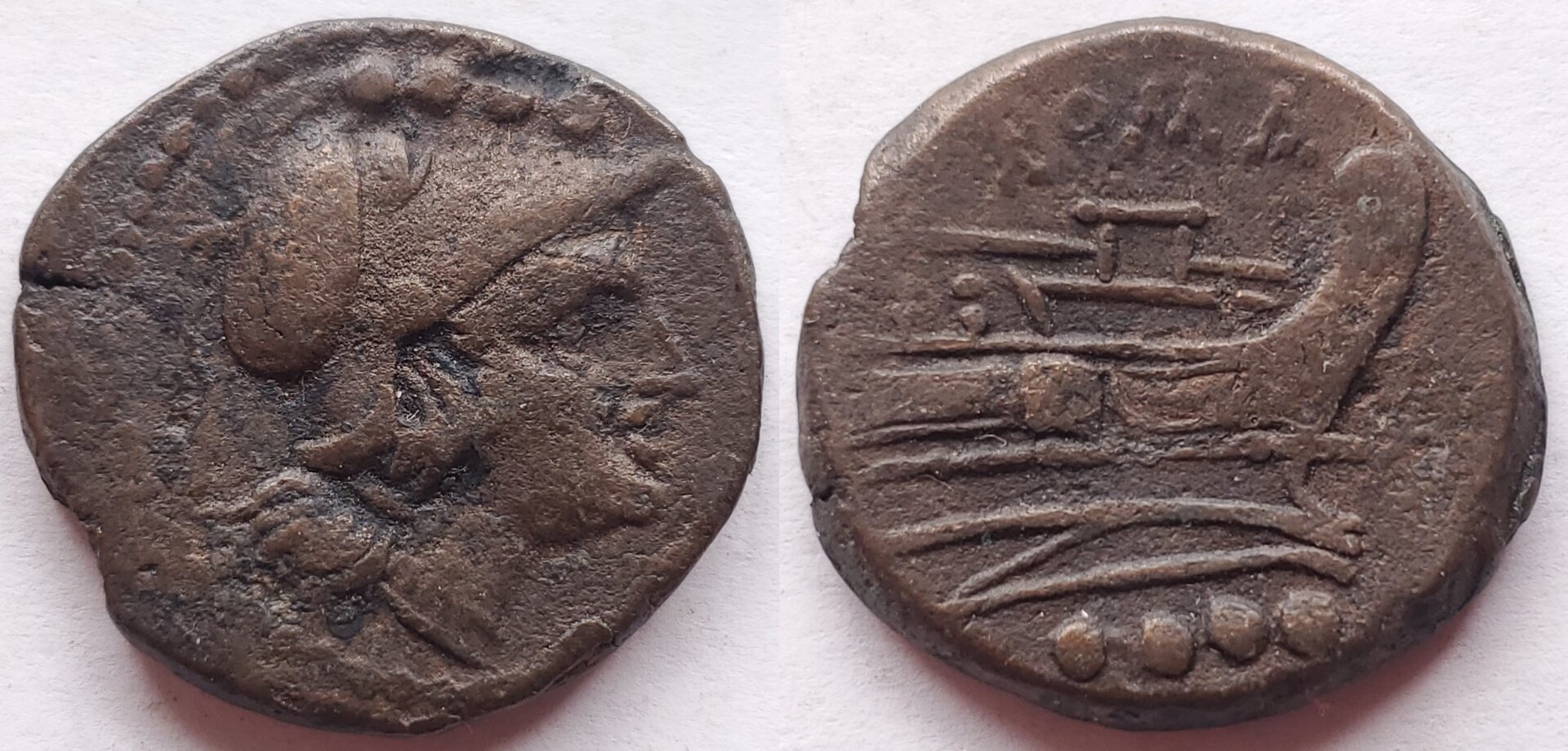 Roman Republic Triens Minerva Galley .jpg