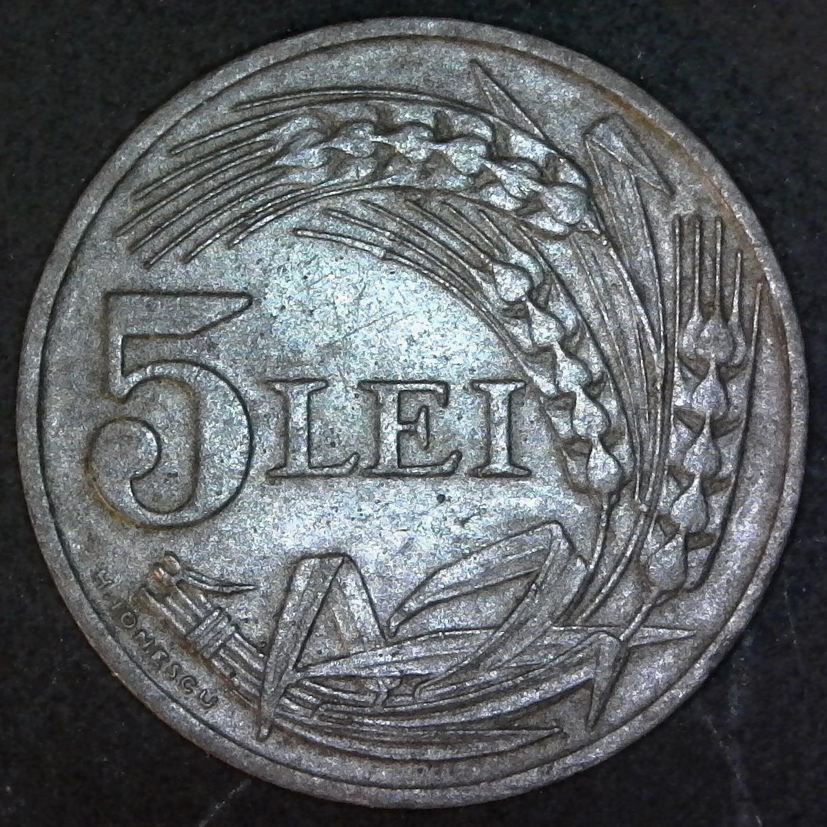 Romania 5 Lei 1942 rev.jpg