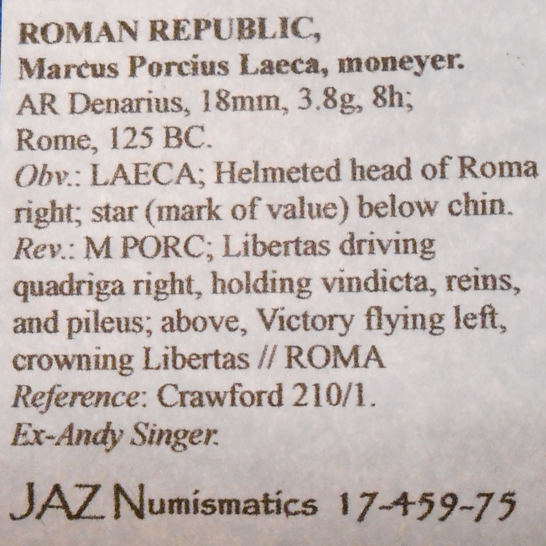 romanrepublicmarcus porciusdenarius id.jpg