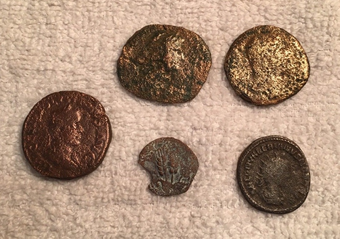 Rome - Lot of 5 Saloninus, Volusian VIC, Herod Agrippa$0.99 Jul 2018 seller.JPG