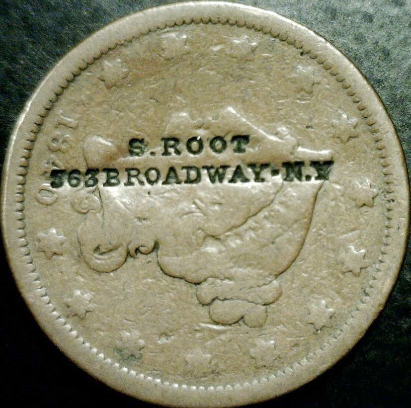 Root, S.  363 Broadway - N.Y   1840 1c  ob.jpg