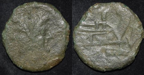 RR Anon AE As 211-206 BC sextantal Janus Prow Anchor S 628 Cr 50-3.jpg