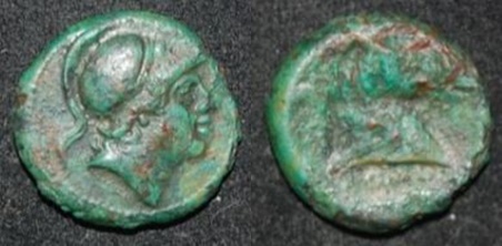 RR Anon AE Litra 241-235 BC Mars Beardless Horse Head GREEN Cr 25-3 S 594.jpg