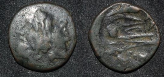 RR Anon AE Sextans-Hieron II Error Overstrike 214-212 BCE S1211 Cr69-6.jpg