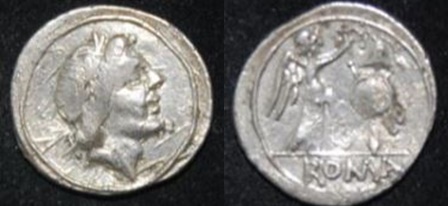 RR Anon AR Quinarius 81 BC Apollo MARIUS GAUL Victory S 305 Cr 373-1.jpg