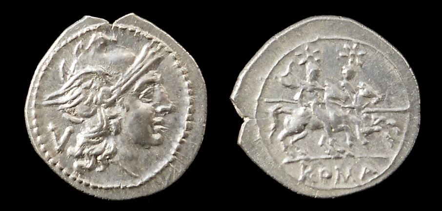 RR Anon Quinarius 211-210 BCE Aplulian Mint Craw 102-2b Obv-Rev.JPG