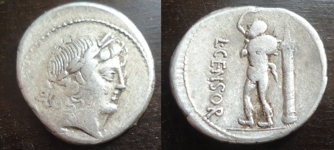 RR - Censorinus - 82 BC Marsayas June 2017  cointalk (1).jpg