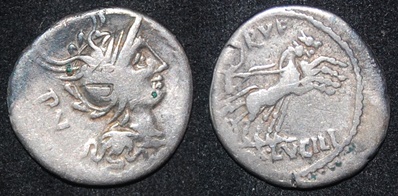 RR Lucilius Rufus 101 BCE Ar Den Roma Biga Marius Victories S 202 Cr 324-1 Obv-Rev.jpg