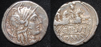 RR Plutius 121 BCE AR Den Roma X Dioscuri S 153 Cr 278-1.jpg