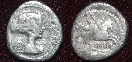RR Q Titius AR Quinarius 90 BCE G PEGASUS Sear 240.jpg