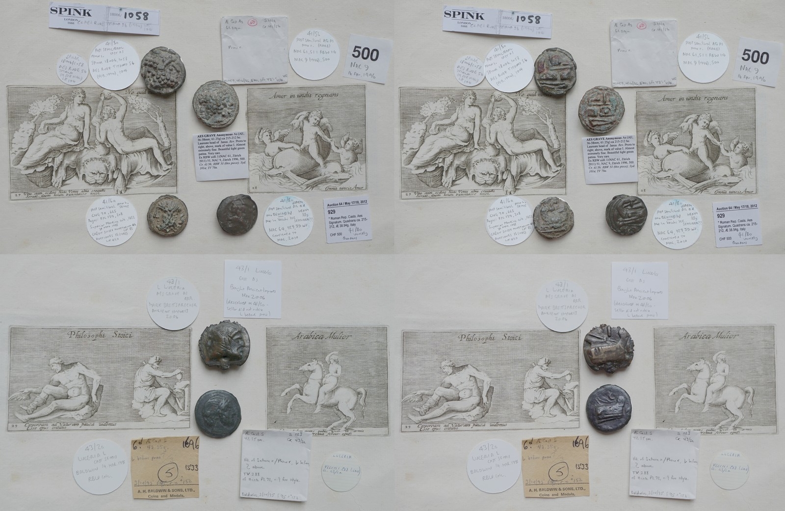 RRC 41 RRC 43L post-semilibral prow aes grave Engravings by Anea Vico 1523-1567.jpg