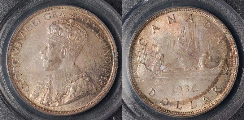 S$1 Canada 1936 MS65 PCGS Both.jpg